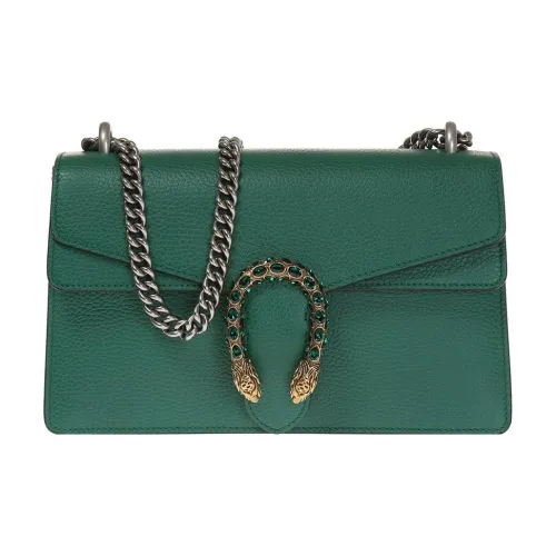 GUCCI Dionysus Кожа Сумка через плечо Сумка на плечо Женская Изумруд