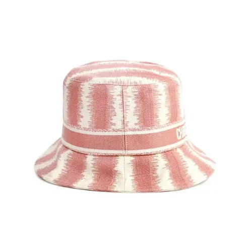 DIOR Cotton Bucket Hats Розовый Женские