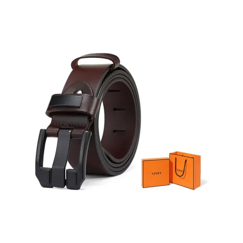 VINEY Ремни из коровьей кожи для мужчин