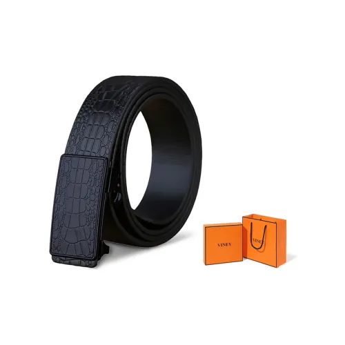 VINEY Ремни из натуральной коровьей кожи мужские 3,5 см