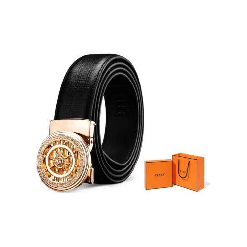 VINEY Ремни из коровьей кожи для мужчин
