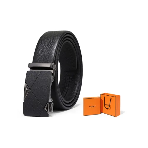 VINEY Ремень из натуральной коровьей кожи мужской ширина 3,5 см