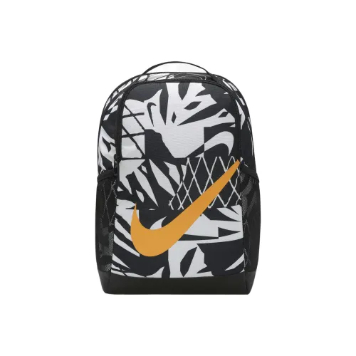Nike Полиэстер Рюкзак Стандартный Унисекс Черный Белый