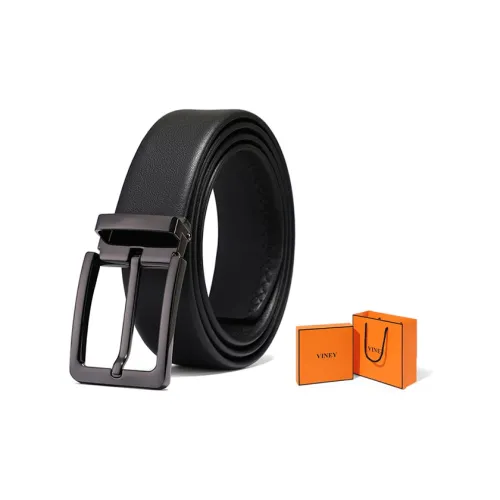 VINEY Ремни из натуральной коровьей кожи мужские ширина 3,2 см