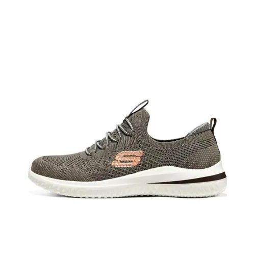 Skechers Delson 3,0 Low Топ Повседневная обувь Мужская Тауповая