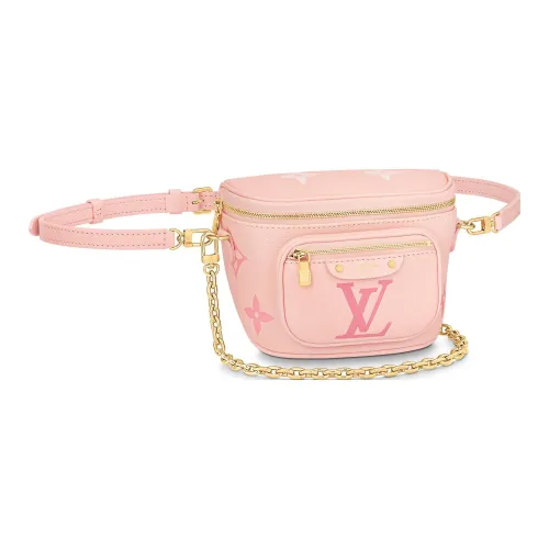 LOUIS VUITTON Bumbag Бананка из коровьей кожи сумка сумка через плечо сумка через плечо мини женский градиент розовый
