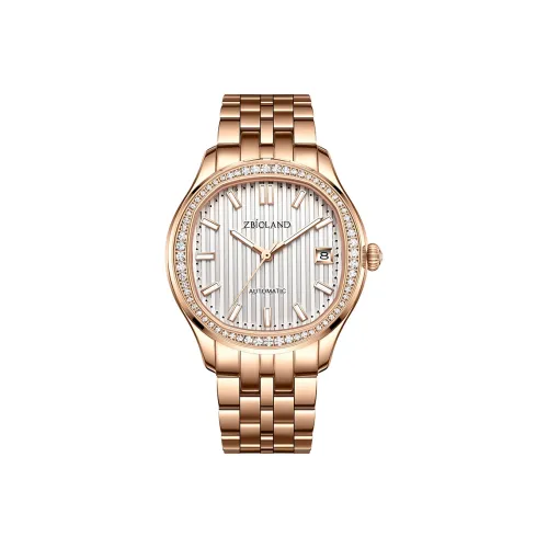 Автоматический механический механизм нержавеющая сталь ремешок для часов женские часы серебристый циферблат