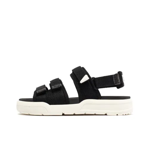 361° Спортивные сандалии женские черно-белые