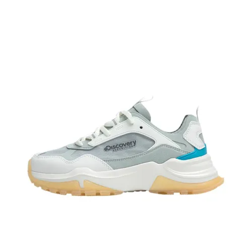 Discovery EXPEDITION Износостойкий и Легкий Низкий Топ Повседневная Обувь Женская Серый Белый