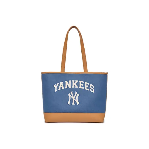 Mlb Base Logo Искусственная кожа Сумка через плечо Унисекс Коричневый Синий