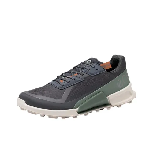 Ecco Step 2,1 Series Низкий Топ Спортивная Повседневная Обувь Мужская Магнитно-Серый