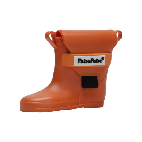 PabePabe Корова Кожа Маленькая Сумка Чехол для телефона Чехол для наушников Сумка через плечо Сумка на плечо Мини Унисекс Оранжевый Белый