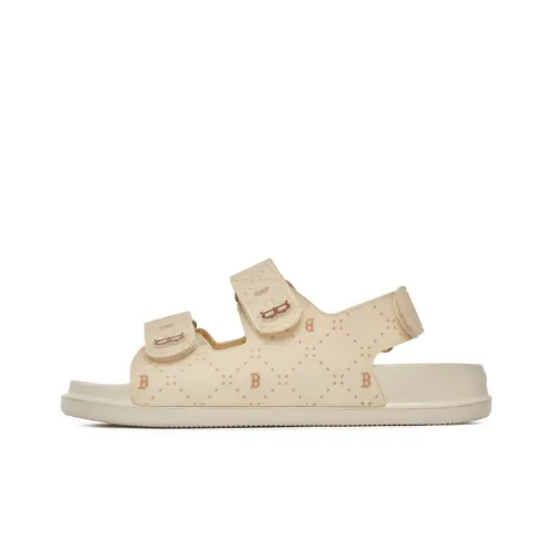 MLB Base Logo Sandals Boston Red Sox Спортивные Сандалии Унисекс Желтый Коричневый