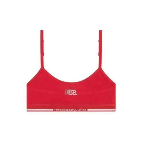 DIESEL Новогодний красный Женские бюстгальтеры