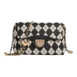 Ромб Узор Черный