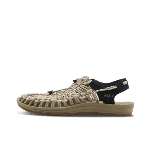 KEEN Uneek Slip-Resistant Горная Обувь для мужчин Светлый Умбра Черный