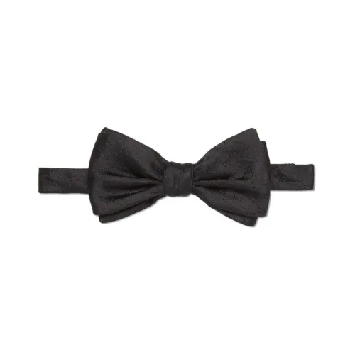 GUCCI Шелковый шелковый бант черный мужской