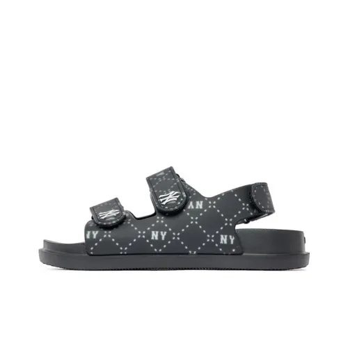 MLB Сандалии Нью-Йорк Янкис Спортивные Сандалии Унисекс Черный Белый