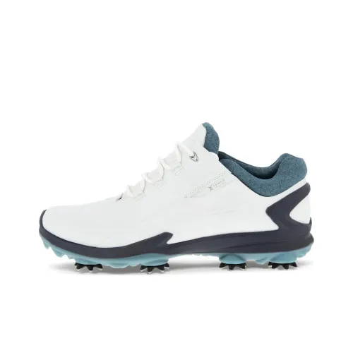 Ecco Низкий Топ Спортивная Повседневная Обувь Мужская Белая