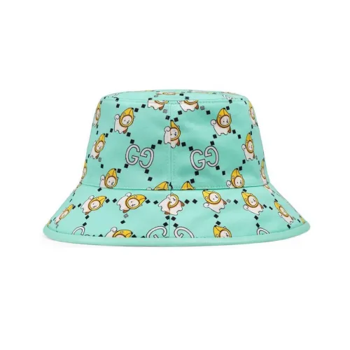 GUCCI GG Хлопковые Панамы Зеленые Женские