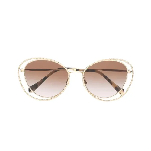MIU MIU Солнцезащитные очки Золотой Женские