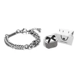 Серебряная подставка "Гусиная лапка" в подарочной коробке