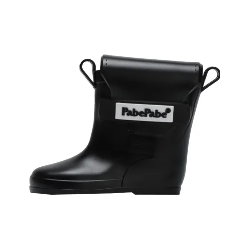 PabePabe Сумка через плечо из ПВХ мини-сумка унисекс черная