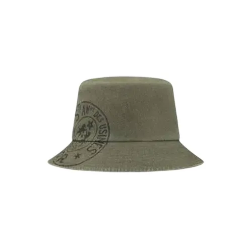DIOR Cotton Bucket Hats Зеленый Женские