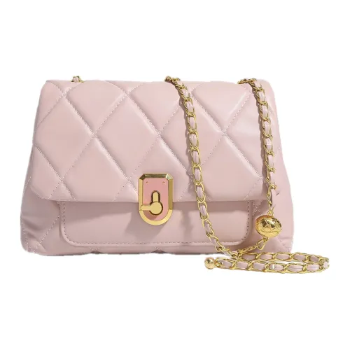 NOMK Кожа Маленькая Квадратная Сумка Сумка через плечо Маленькая Женская Розовая