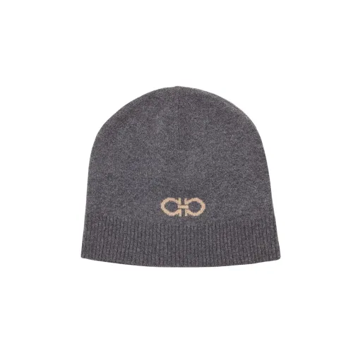 Ferragamo Кашемир Шапки-бини Серые Женские