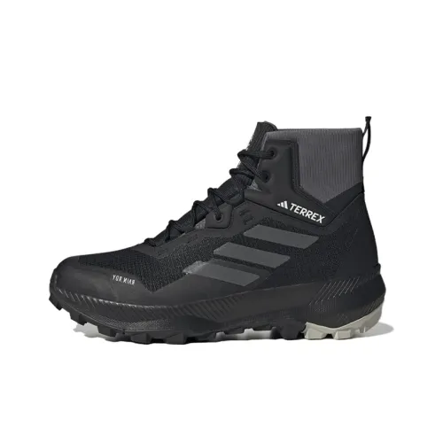 adidas Terrex MID RAIN.RDY Wmn Шок Absorbers Противоскользящий Устойчивый к Износу MID Топ Уличная обувь Женские Черный