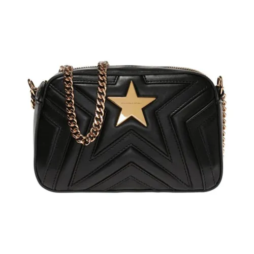 Stella McCartney Сумка через плечо из коровьей кожи женская черная