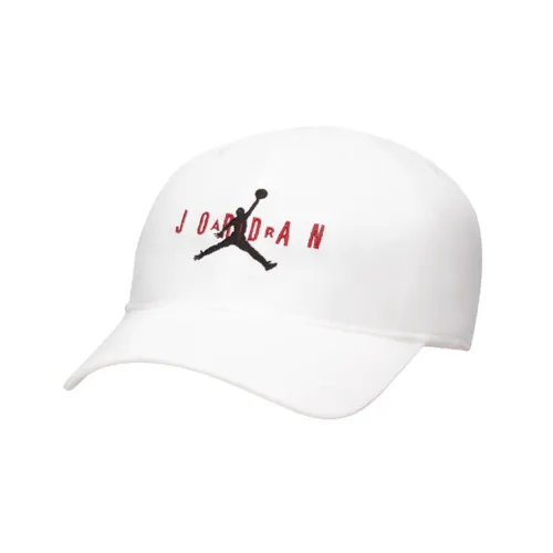 Jordan Хлопковые кепки Белый Унисекс