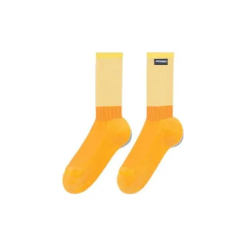 Jacquemus Желтые Женские Носки MID до икры