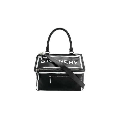 GIVENCHY Телячья кожа Сумка через плечо Сумка Женская Черный Белый