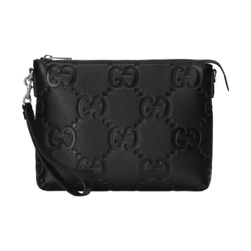 GUCCI Кожа Сумка через плечо Одно плечо Клатч Большой Мужской Черный
