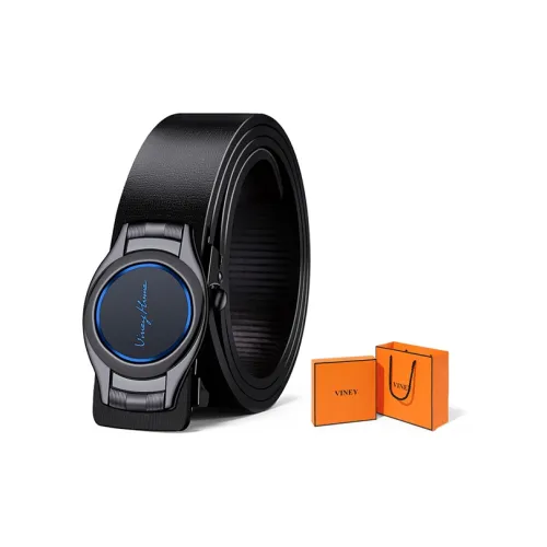 VINEY Ремни из коровьей кожи мужские ширина 3,5 см