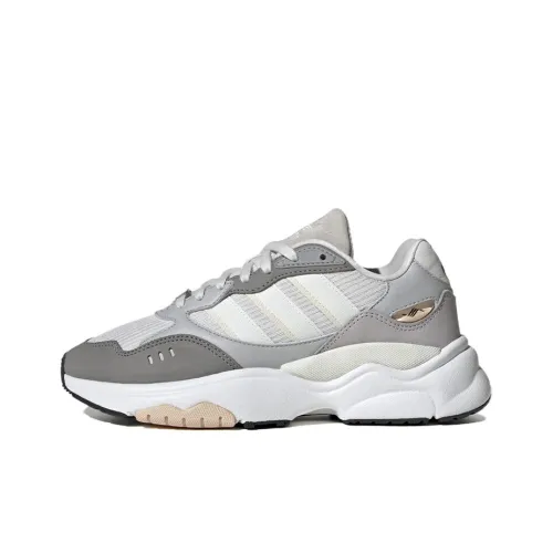 Adidas Originals Retropy F90 Slip-resistant Abrasion-resistant Low Top Спортивная повседневная обувь Женская Серый Белый