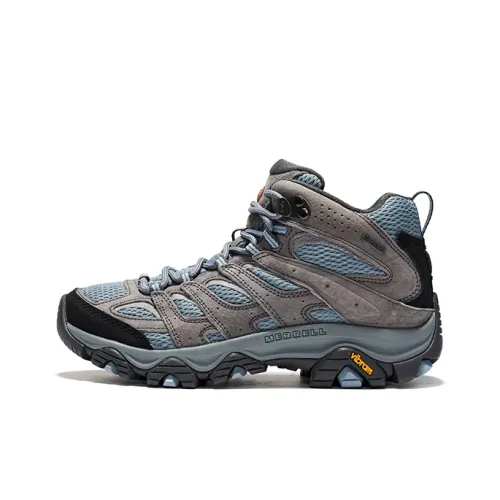 MERRELL MOAB 3 MID GTX Водонепроницаемый Устойчивый к истиранию И Дышащий MID Топ Уличная обувь Женская Серый Синий