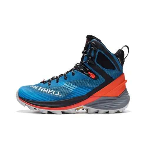 MERRELL Thermo 4 MIDGTX противоскользящий устойчивый к истиранию низкий топ уличная обувь мужская синий оранжевый