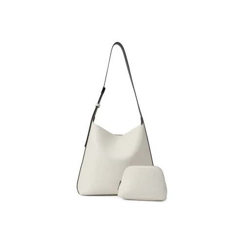 CHARLES KEITH ПУ (полиуретан) Сумка-тоут Сумка для покупок Сумка через плечо Женская Темно-синий Кремовый Молочный Белый Оранжевый Зеленый