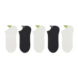 5 пачек (3 белых + 2 черных) с 3D-эффектом, дизайн "Цветочный" для ушей