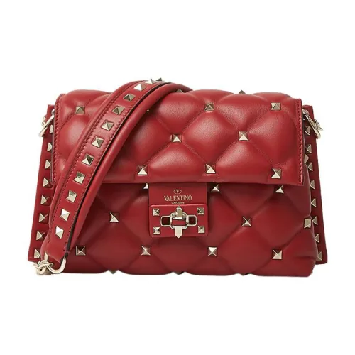 Valentino Кожа Сумка через плечо Сумка на плечо Женская Красная