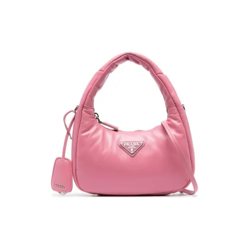 PRADA Сумка из коровьей кожи женская розовая