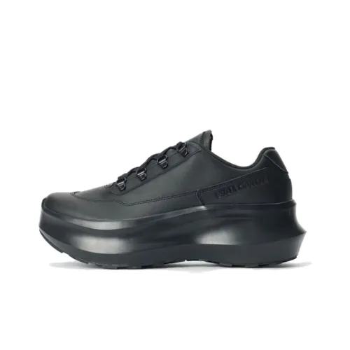 Comme des Garçons x SALOMON SR811 Устойчивый к истиранию Дышащий Низкий Топ Повседневная обувь Женская Черная