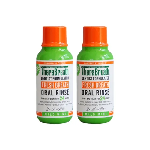 THERABREATH Портативный Мягкий Мятный Полоскание Глотки Освежающий Дыхание