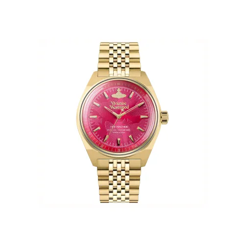 Vivienne Westwood Кварцевый механизм Женские часы 39mm*39mm*мм Розовый