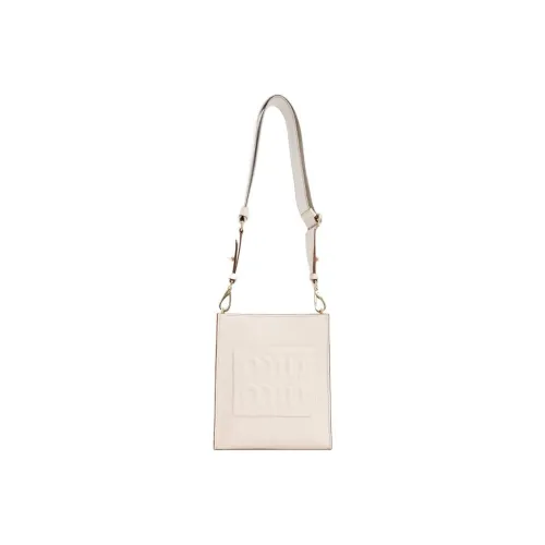 MIU MIU Овчина Сумка через плечо Сумка Women's White