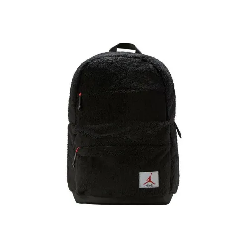 Джордан Плюшевый Рюкзак Стандартный Унисекс Черный
