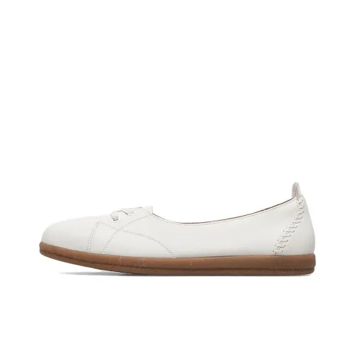 Hush Puppies Женские повседневные туфли Low Топ Белый Женские